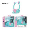 GAMING HEADPHONE CAT WITH MICROPHONE AKZ-020 - Image 4