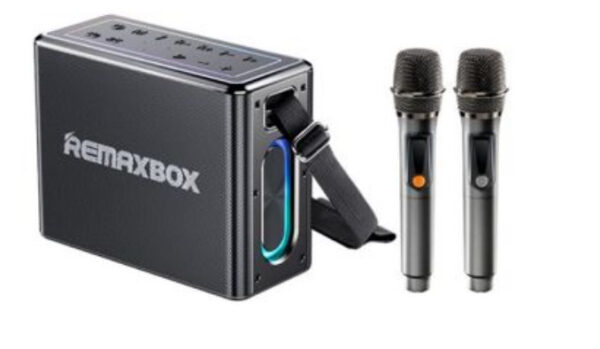 SPEAKER 120W REMAX WITH 2 MIC