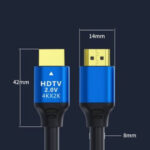 HDMI 2K-4KHDR CABLE 1,5M