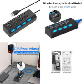 USB HUB 1 TO 4 USB
